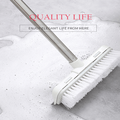 2 in 1 floor cleaning sweeper mop brush