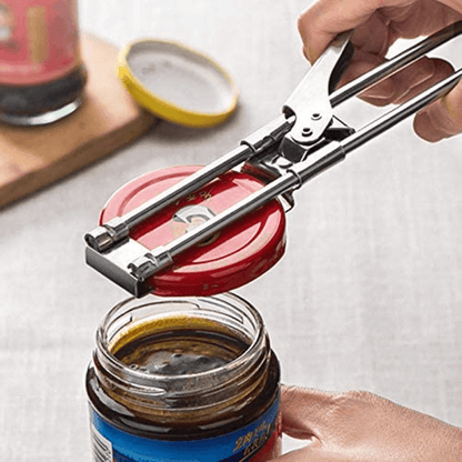 Adjustable multifunctional stainless steel can opener