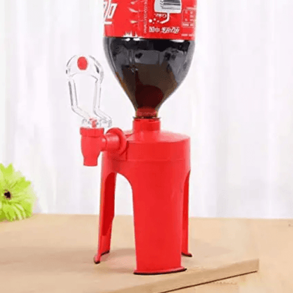 Cold drink dispenser stand with tap