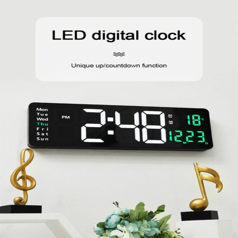 Large digital clock