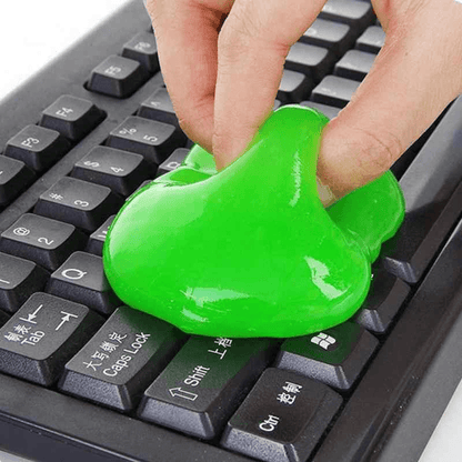 Pack of 4 reusable dust dirt keyboard cleaning putty for your pc