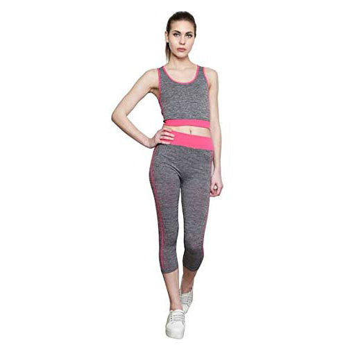 Copper fit yoga wear suit slimming