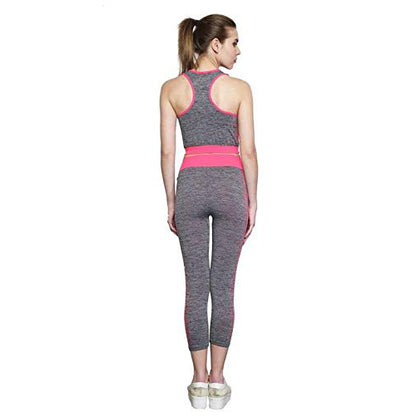 Copper fit yoga wear suit slimming