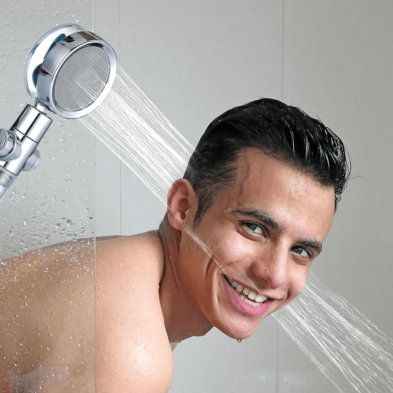 Hydro jet high pressure shower head