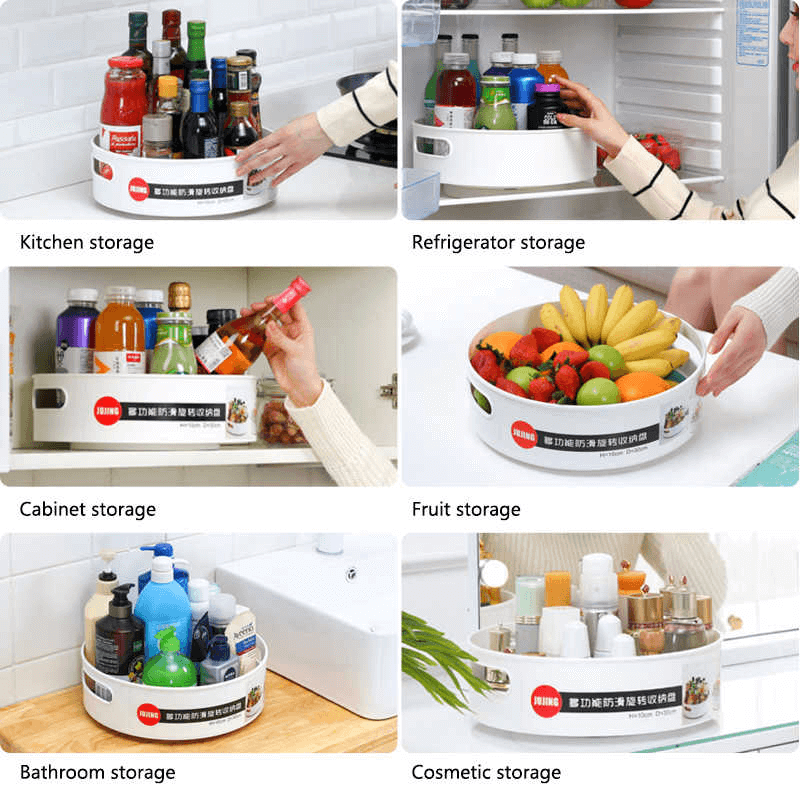 360 multi-functional rotating tray