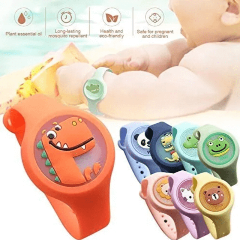 Effective colorful mosquito repellant watch