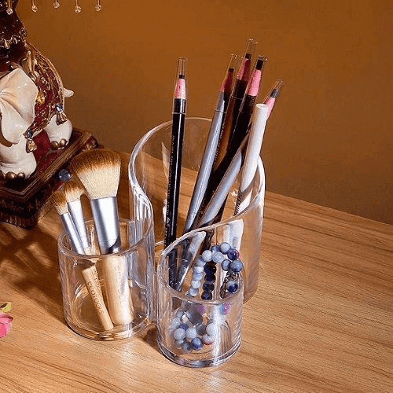 Cosmetic makeup organizer acrylic storage box