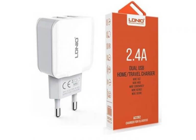 Ldnio a2202 2.4a dual usb home charger