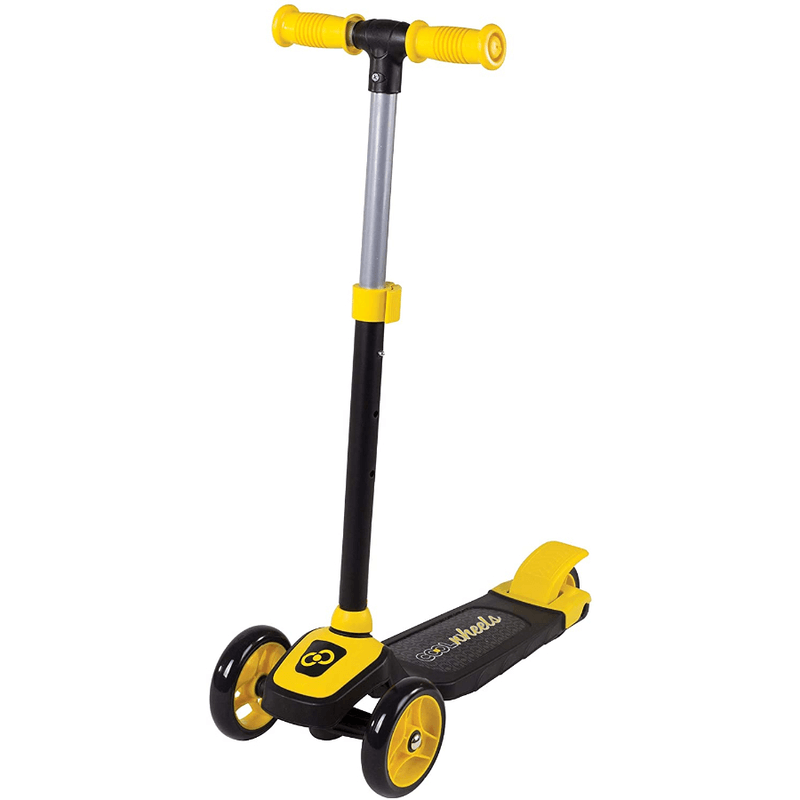 Cool 3 wheel height adjustable twist scooter