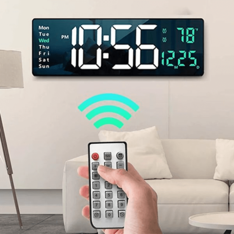 Large digital clock