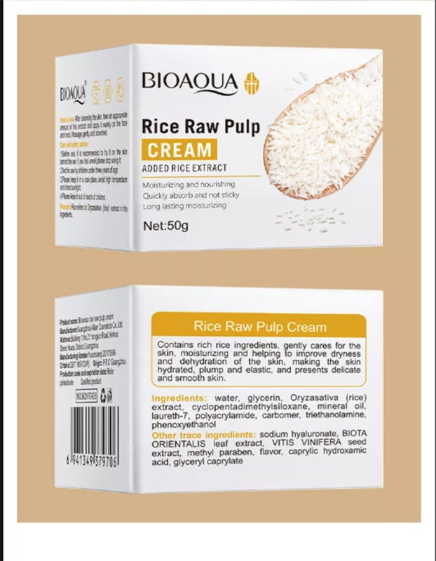 Bio aqua rice gel