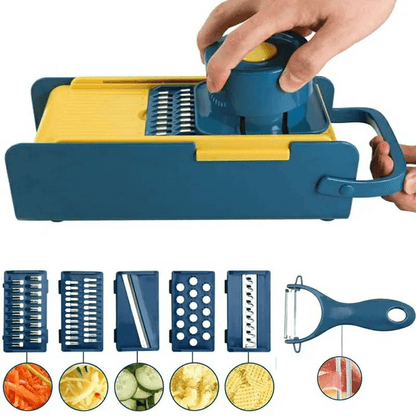 6 in 1 multifunctional vegetable cutter slicer