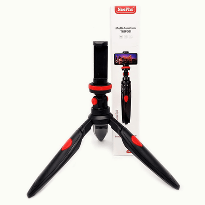 Neepho np-888 extendable mobile phone camera tripod with holder