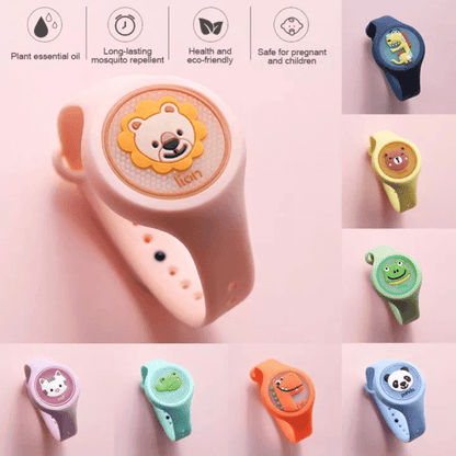 Effective colorful mosquito repellant watch