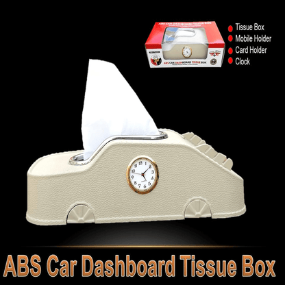 3-in-1 nonskid dashboard tissue box mobile holder card holder