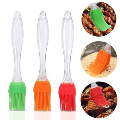 4 set of silicon oil brushes