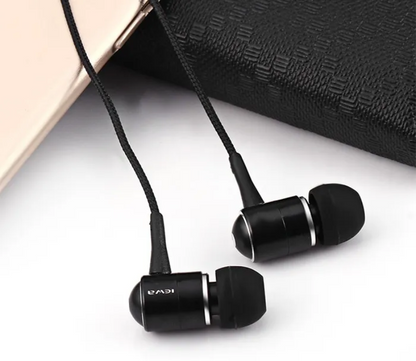 Awei es q7 earphones in ear with sozy earbuds 3.5mm jack