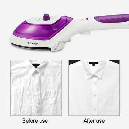 Sokany 888 portable garment steamer for home and travelling