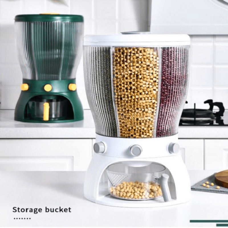 20kg multifunctional rotating food storage box