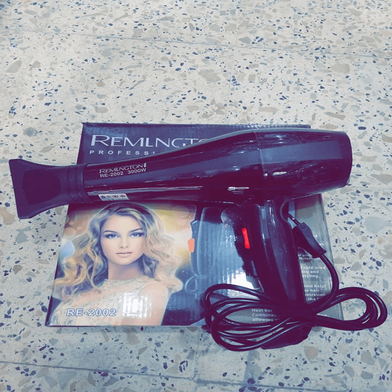 Remington hair dryer re-2002