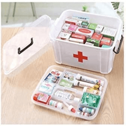 First aid kit medicine box