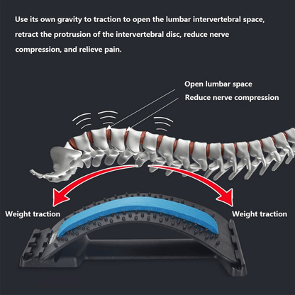 Back acupressure stretcher