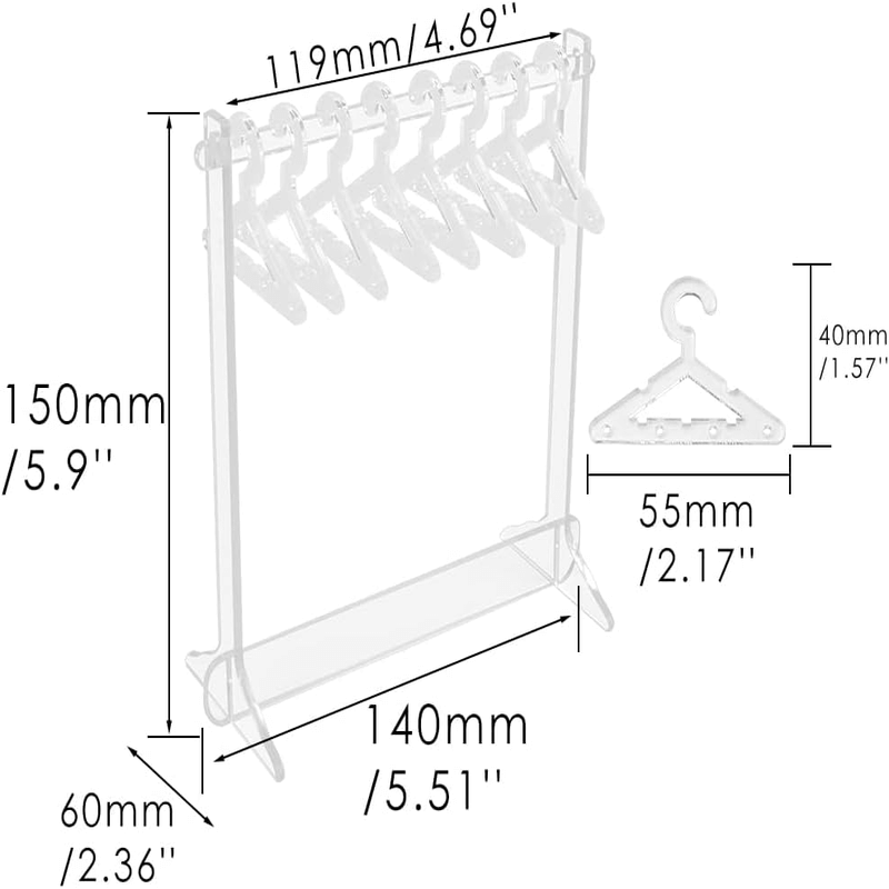 Mini earring display rack