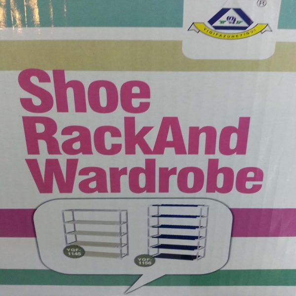 4/5 layer shoe rack and wardrobe rack