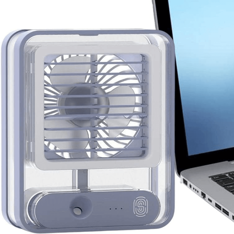 Mini ac personal air cooler desk fan