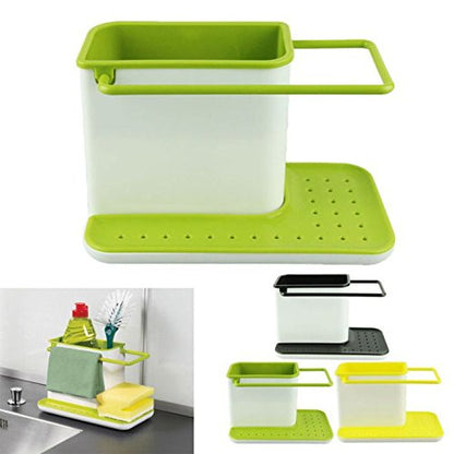 3-in-1 stand for kitchen sink organizer