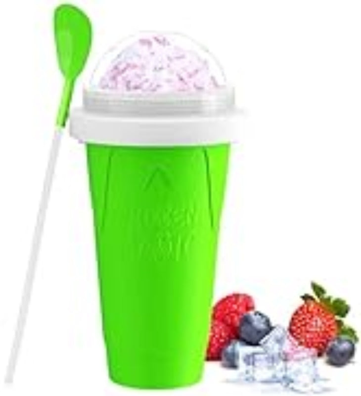 Instant ice maker cup for hot summers