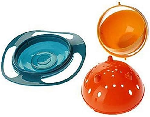 360 rotatable baby feeding bowl