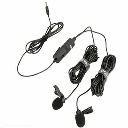 Boya by-m1dm dual lavalier universal microphone