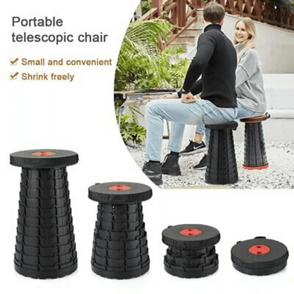 Portable folding stool