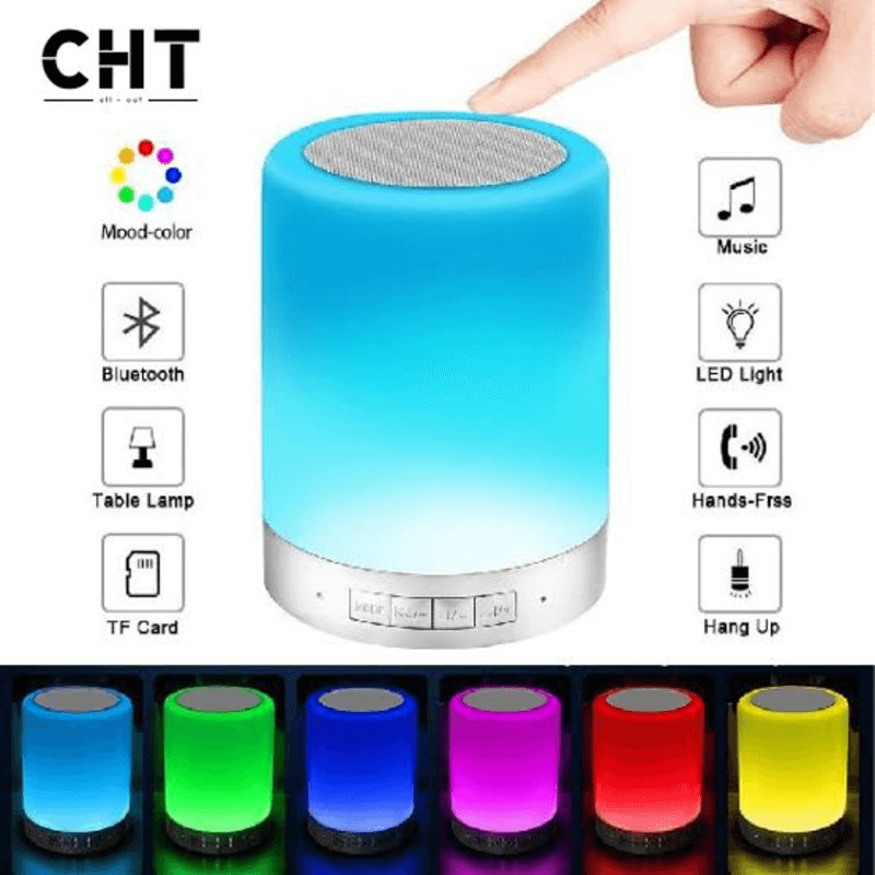 Bluetooth speaker bedside lamp