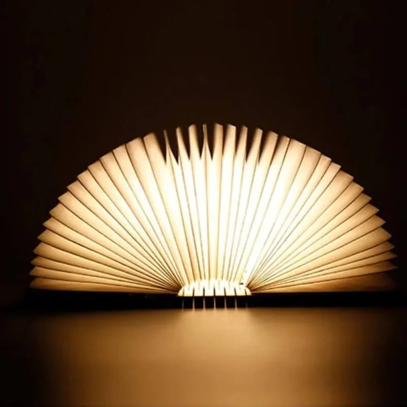 Book shaped led night light large