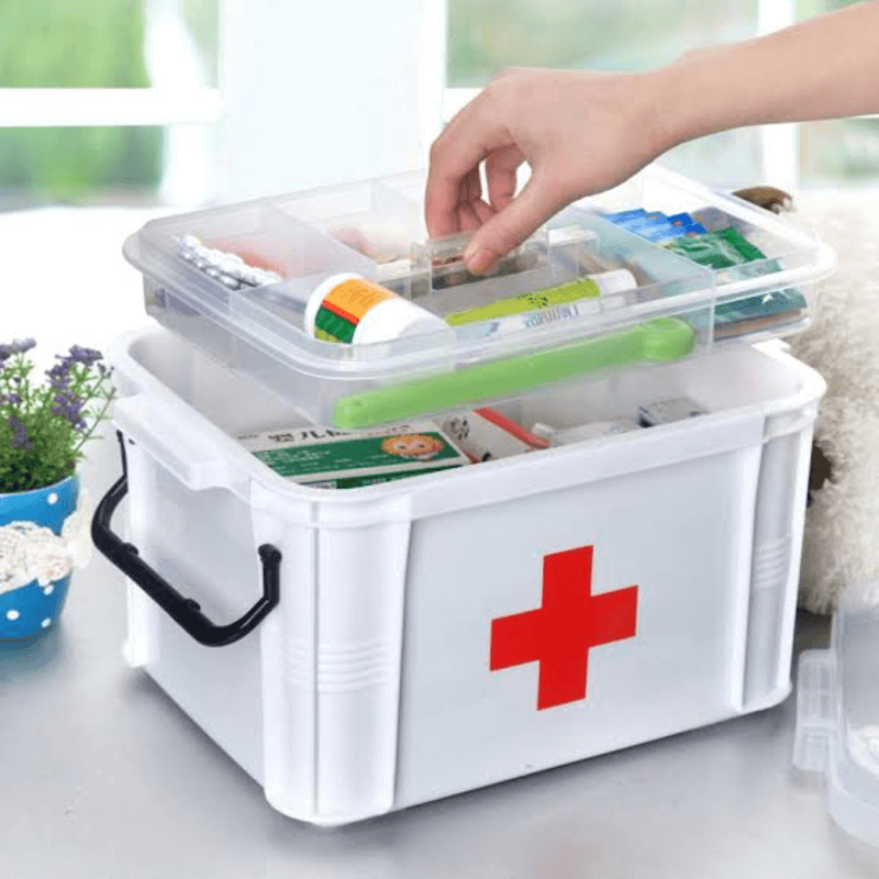 First aid kit medicine box