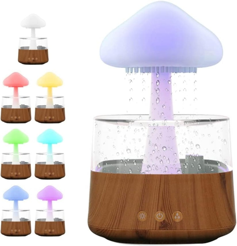 oil diffuser with calming colorful night lights