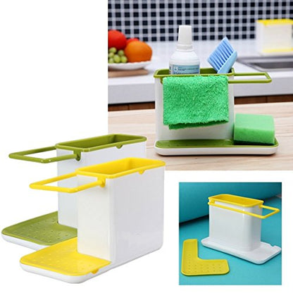 3-in-1 stand for kitchen sink organizer