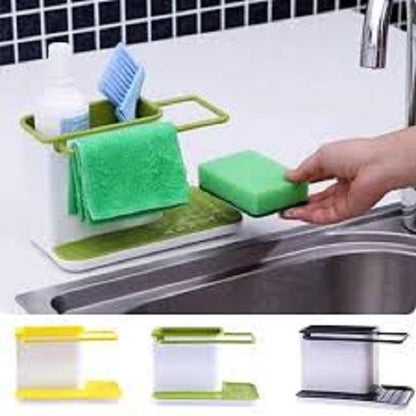 3-in-1 stand for kitchen sink organizer