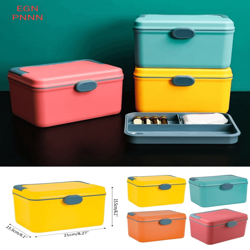 Mini double layer medicine boxes