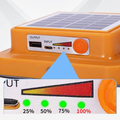 Emergency solar camping lights