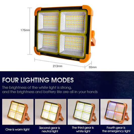 Emergency solar camping lights