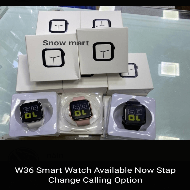 W36 new model 2020 bluetooth call smart watch