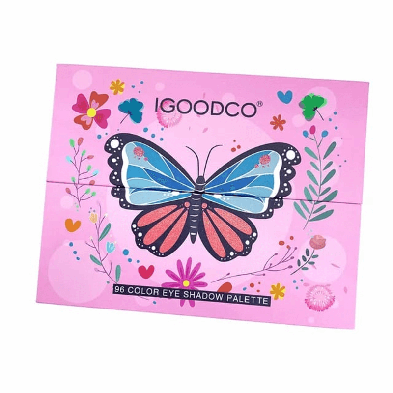 Butterfly pattern 99-color pearly eyeshadow palette