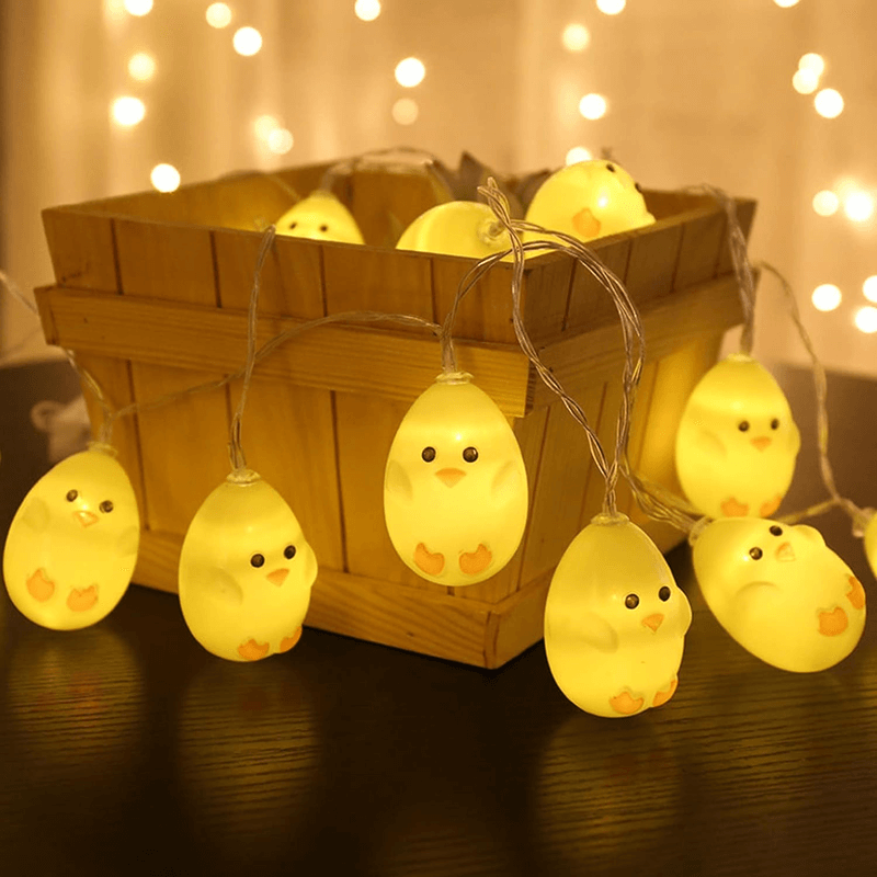 Cute fairy led light string egg 10 led