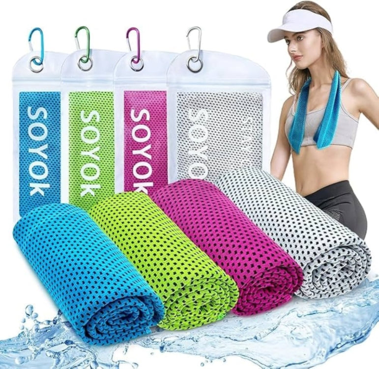 Cold towel cooling summer cool