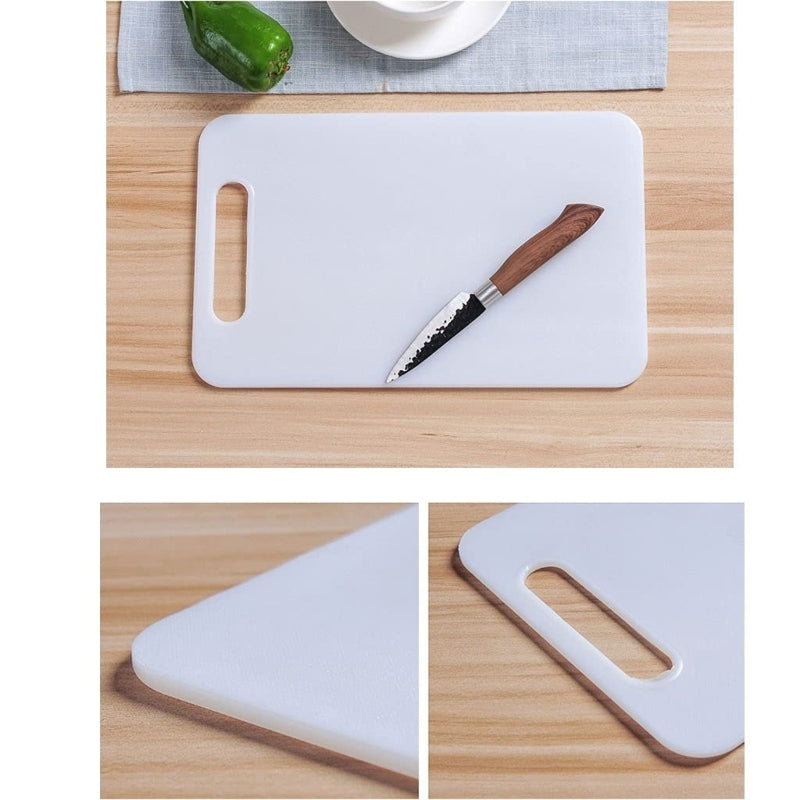 Plastic chopping board non-slip