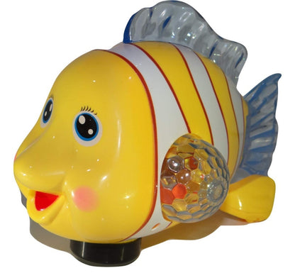 Battery operated clown fish with light sounds