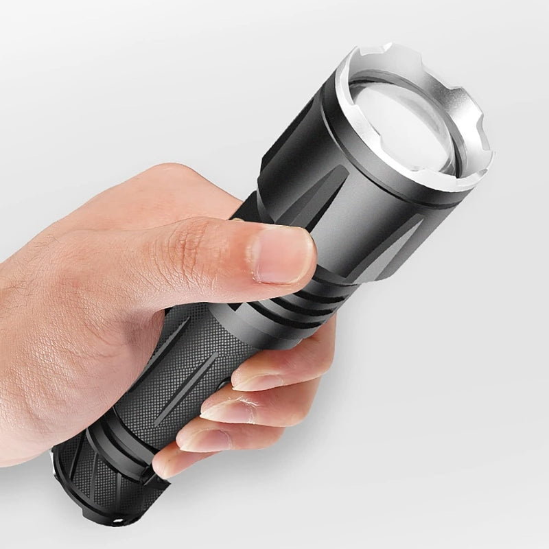 Outdoor self defence led flashlight